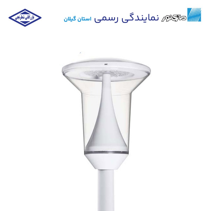 چراغ پارکی تولیپ مازی نور Optimax