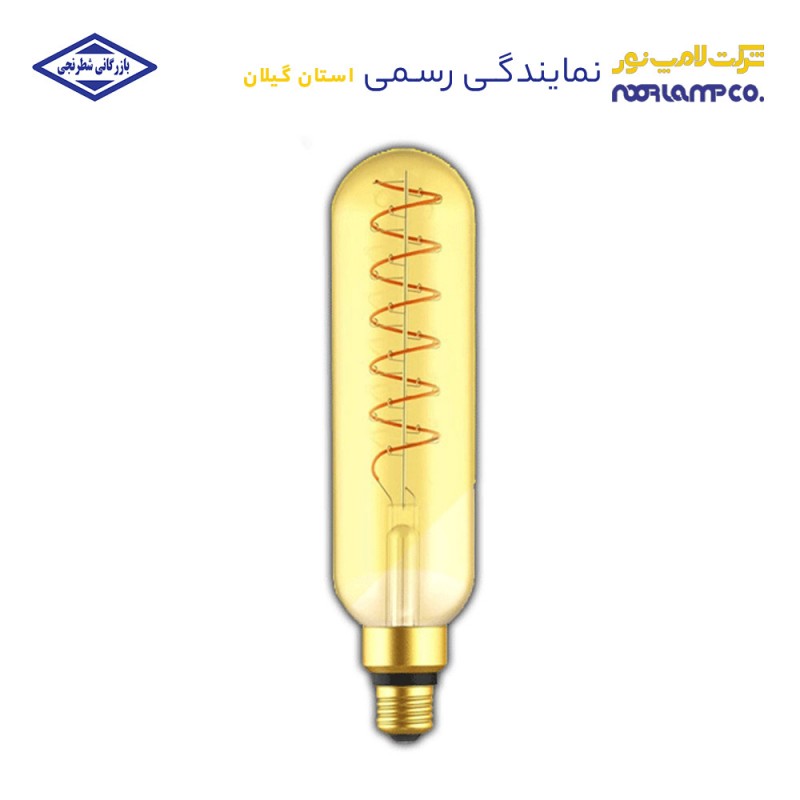 لامپ حبابی فیلامنتی 5 وات T65 لامپ نور