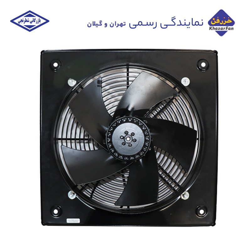 هواکش صنعتی تکفاز مدل آلکاتل سایز 30 خزرفن