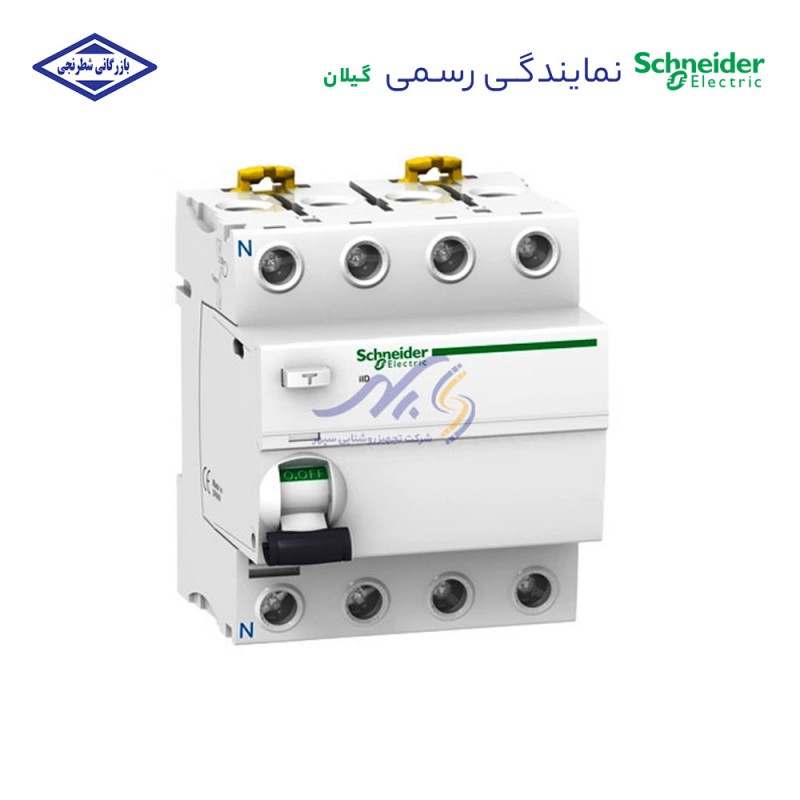 محافظ جان سه فاز اشنایدر الکتریک 25 تا 125 آمپر