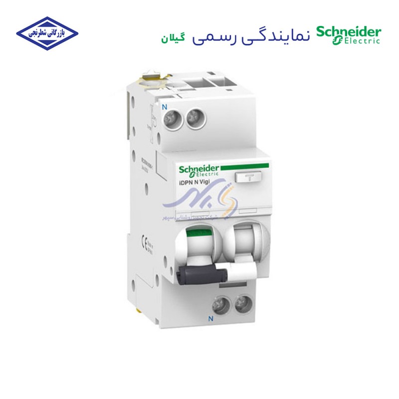 محافظ جان ترکیبی تک فاز اشنایدر 6 تا 40 آمپر 6kA