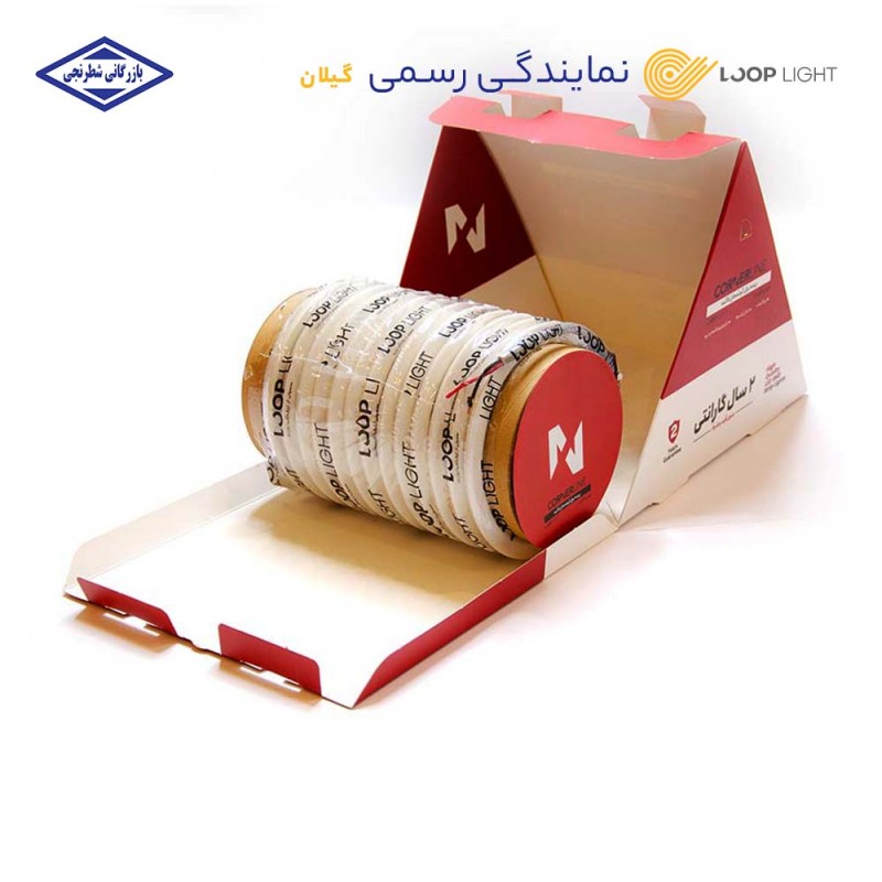 ریسه ال ای دی 12 ولت کرنر لاین آفتابی تراکم 120 لوپ لایت