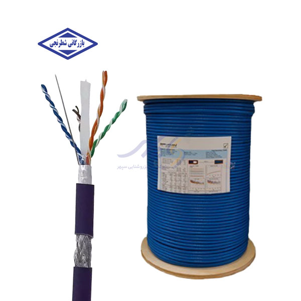 کابل شبکه لگراند CAT6 SFTP تست چنل