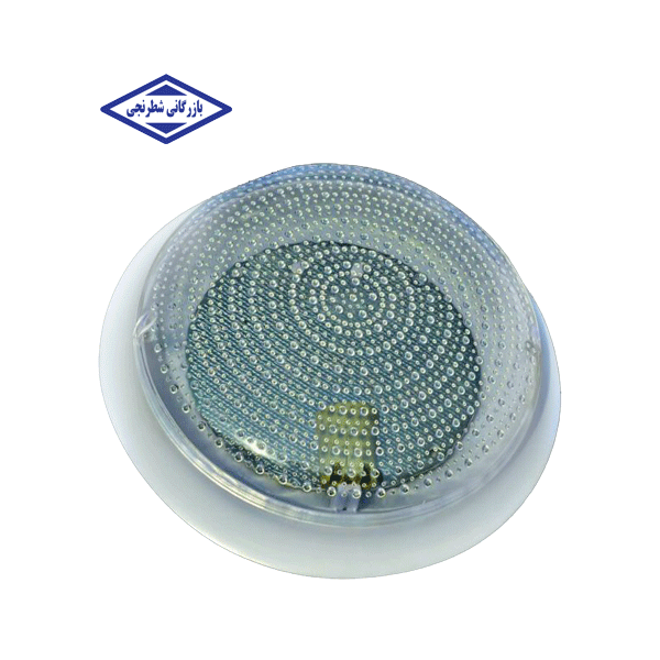 چراغ سقفی پلاستیکی تک لامپ مدل خورشید - دیبا