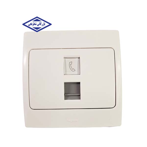 پریز تلفن تک پورت آرجی 11 سفید لگراند