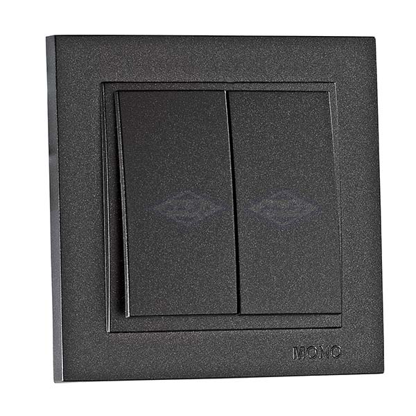 کلید و پریز مونو دسپینا  رنگ بژ و نوک مدادی