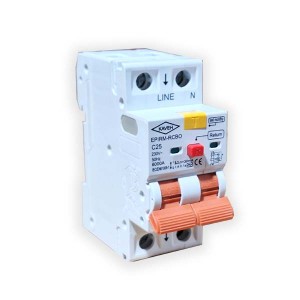 کلید محافظ جان 25 آمپر ترکیبی دوپل RCBO