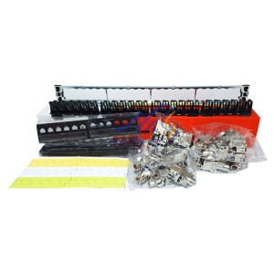 پچ پنل 24 پورت Cat6 SFTP لگراند شیلد دار 33563