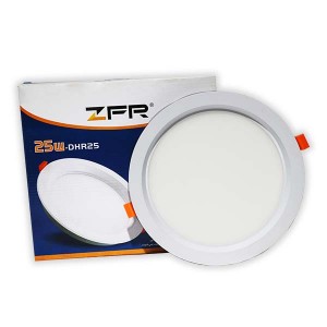 پنل سرامیکی توکار گرد 25 وات ZFR مدل DHR آفتابی