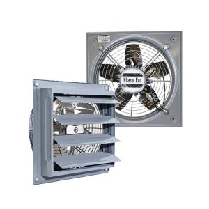 هواکش صنعتی 40 تکفاز دمپردار مدل ECI-SP-400-4S خزرفن