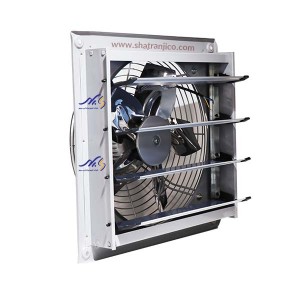 هواکش صنعتی دمپردار 40 تک فاز مدل ECI-SP-400-4S خزرفن