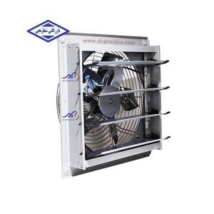 هواکش صنعتی دمپردار 40 تک فاز مدل ECI-SP-400-4S خزرفن
