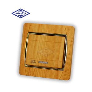 کلید و پریز طرح چوب آسیا مدل سیلور