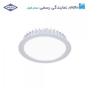 چراغ توکار گرد قطر 10 آریانا مازی نور
