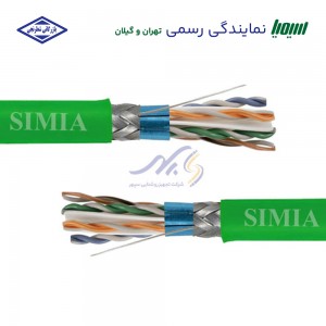 کابل شبکه Cat6 SFTP سیمیا تست فلوک