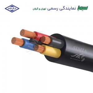 کابل افشان 1.5*4 سیمیا
