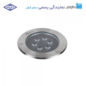 چراغ دفنی 14 وات مدل اینترالوکس مازی نور