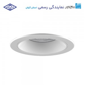 چراغ‌ توکار کامفورت رفلکتوری دهانه 15 دیانا مازی نور