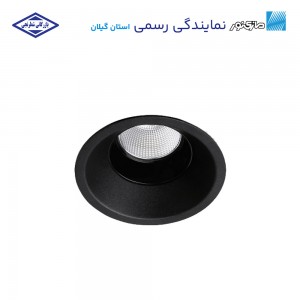 چراغ توکار گرد قطر 10 مدل آرتمیس 13 وات مازی نور