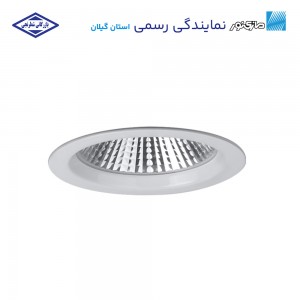 چراغ توکار رفلکتوری برق مستقیم دهانه 12 مدل دیانا مازی نور