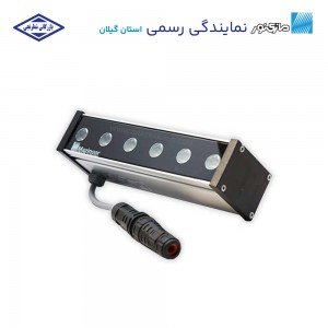 چراغ روکار وال واشر 24 سانتیمتری مدل لدیلاین مازی نور