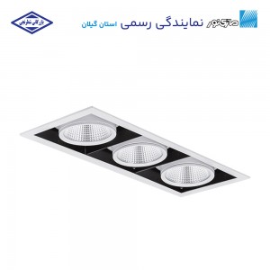 چراغ اوربیتال سه خانه 69 وات مازی نور
