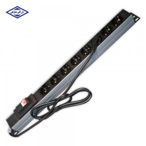 8 خانه فیوز دار رک مونت 1.8 متری پارت الکتریک