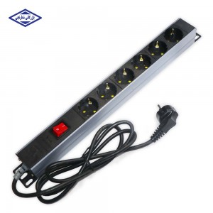 6 خانه رک مونت بدون محافظ الکترونیکی پارت الکتریک