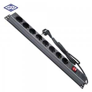 8 خانه رک مونت بدون محافظ الکترونیکی پارت الکتریک