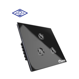 کلید لمسی سه پل مدل Thin آلفا