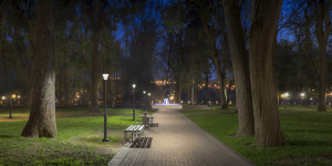 چراغ‌های پارکی و حیاطی مازی نور