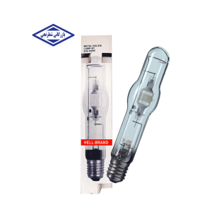 لامپ خیاری 400 وات متال هالید رنگ قرمز مایل به صورتی - hell brand