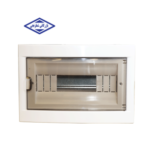 جعبه فیوز توکار 12 تایی مدل صدف شین دار جهان الکتریک