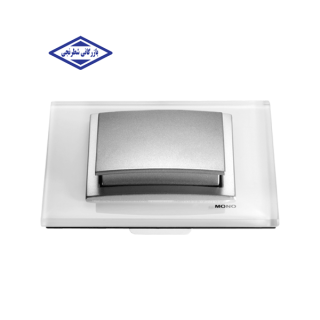 کلید و پریز مدل استایل شیشه ای مونو الکتریک