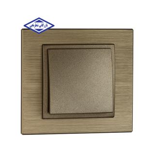 کلید و پریز مدل آلومینیوم مونو الکتریک