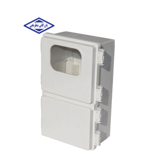 قاب کنتور دیجیتال تکفاز با دریچه شفاف کاسپین الکتریک