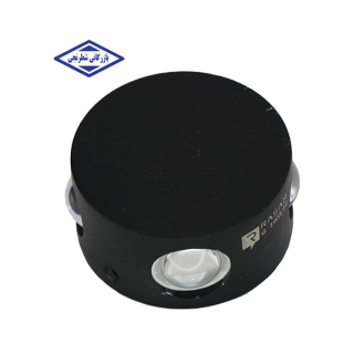 چراغ دکوراتیو چهار طرفه گرد RL205-4 لنز محدب