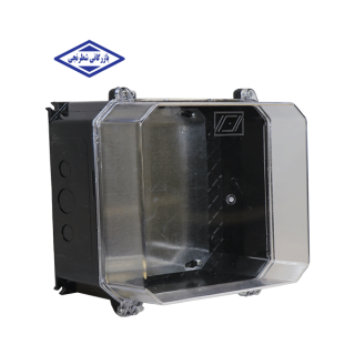 جعبه تقسیم پلی کربنات درب شفاف 15*15*25 البرز