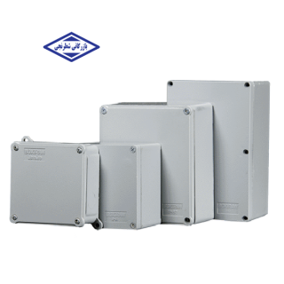 جعبه تقسیم فلزی 19*12*8 ضد آب IP67 باکس ایران