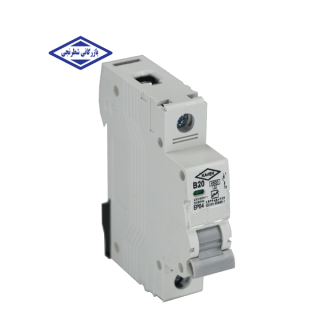 فیوز مینیاتوری تک فاز 20 آمپر تیپ B الکتروکاوه 4/5 کیلو