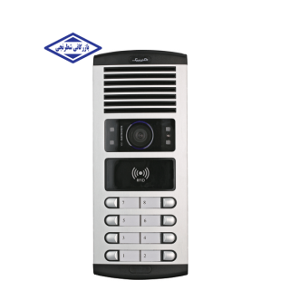 پنل آیفون تصویری 8 واحدی کارتی RFID الکتروپیک 1086