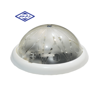 چراغ سقفی پلاستیکی آفتابگردان تک لامپ گرد کوچک