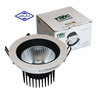 چراغ سقفی 20 وات ال ای دی توکار NVC