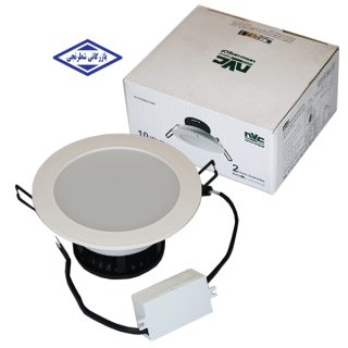چراغ سقفی 10 وات ال ای دی توکار NVC