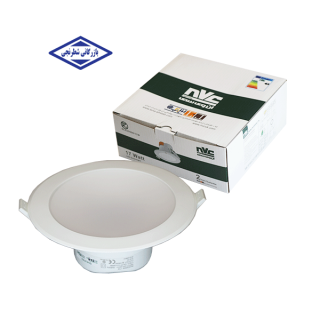 چراغ سقفی 17 وات ال ای دی توکار NVC