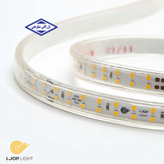 ریسه ال ای دی یخی 220 ولت 2835 تراکم 180 لوپ لایت