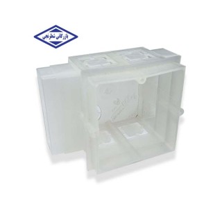 قوطی برق شفاف درجه یک با واسط بست