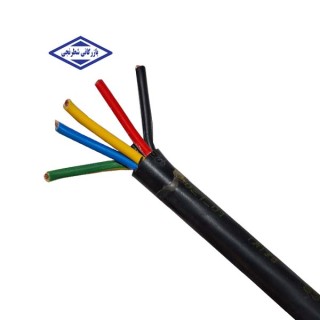 کابل افشان 1.5*5 سیمکو با رشته سبز و زرد