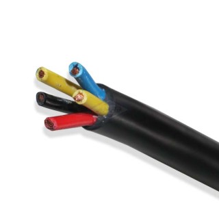 کابل افشان 4*5 سیمکو با رشته سبز و زرد