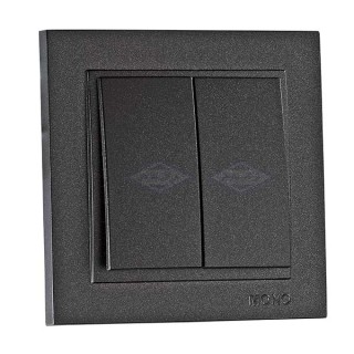 کلید و پریز مونو دسپینا  رنگ بژ و نوک مدادی